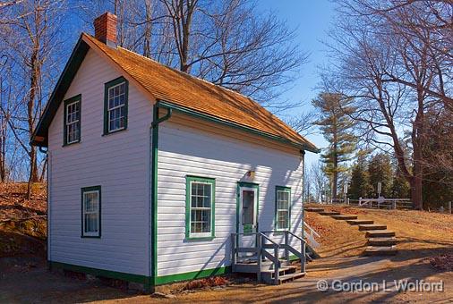 Lockmaster's Office_15168.jpg - Photographed beside the Rideau Canal at Chaffeys Locks, Ontario, Canada.